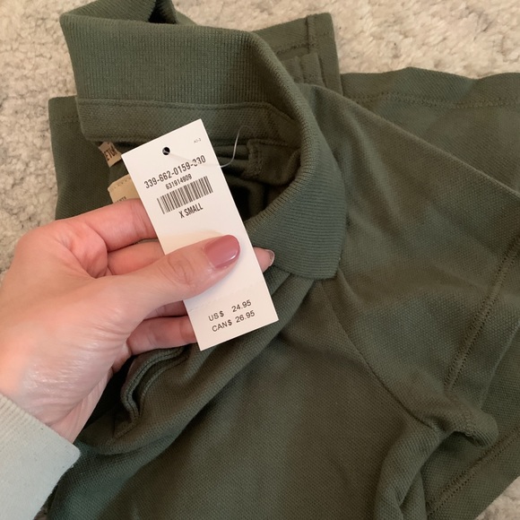 Hollister green polo - Picture 3 of 3